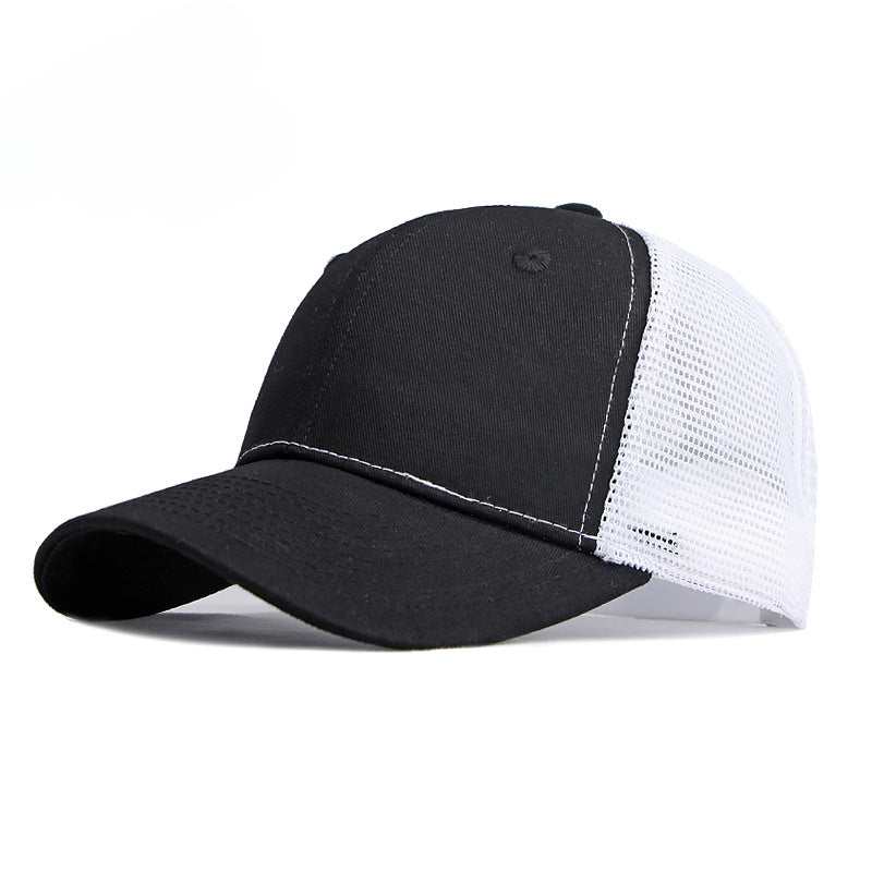 Wholesale Simple Personalized Patchwork Hard Top Sun Visor Baseball Cap